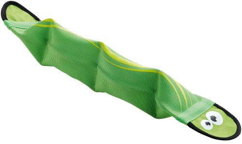 AQUA MINDELO Hundespielzeug, schwimmfähig, Schlangen-Optik, 52 cm, grün