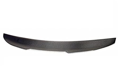 QCWY Auto Kofferraum Spoiler Geeignet für BMW 3 Series E46 318i 320i 323i 328i 325i 330i Heckspoiler Dachlippe 1998-2005 Style Querruder Kohlefaser CF Heck Dachlippe Flügel