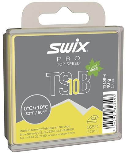 Swix Skibindung TS10 Schwarz, 0°C/+10°C, 40g, für Fortgeschrittene, Unisex, Größe US: 26-32 (cm: 255-315), Freizeitsport im Winter