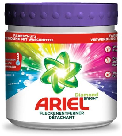 Fleckenentferner Ariel Pulver Diamon Bright für bunte Wäsche 500g, dose (1x500g)