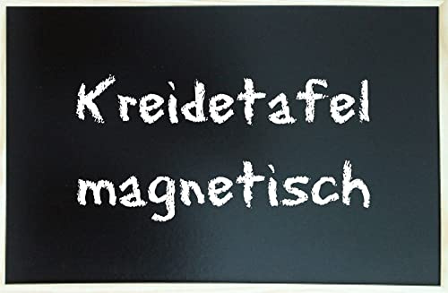 Kreidetafel magnetisch mit Holzrahmen (80 x 120)