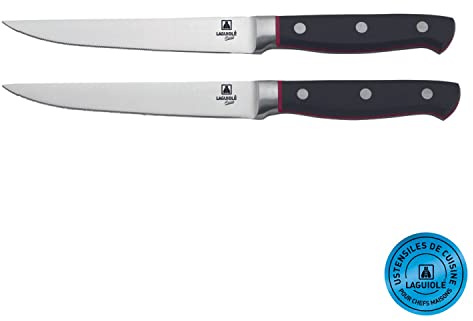 LAGUIOLE Market - 2 coltelli da bistecca da 25 cm