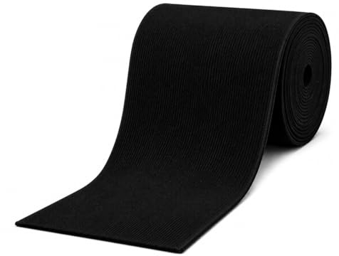 Nähmit Gummiband extra breit 100mm SCHWARZ