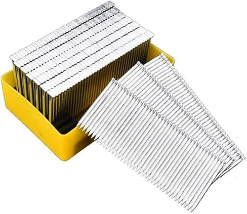 VhoMes Mehrzweck-Stahlnägel, Nägel, Stahlreihennägel, ST15183864, Luftreihennägel, gerade Nägel, Trockenbaunägel F15 bis T50, Code-Nägel, Bodennägel-ST25*400 Runden (Color : St38*400 Rounds)