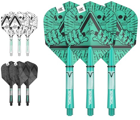 Target Darts Rob Cross Ink Design No.6 Dartflüge Schäfte Vorbauten - 3er Pack