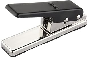 Toyvian Professionelle Gitarrenplektrum mit Einfacher Bedienung Stanze aus Aluminium für Selbstgemacht zur Schnellen Herstellung von Plektren
