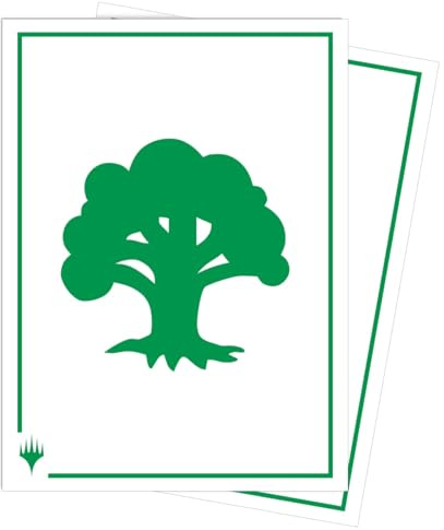 Ultra PRO - Mana 8 105 ct Apex Deck-Schutzhüllen – Forest for Magic: The Gathering, Protect & Store Sammelkarten, Sportkarten, MTG, D&D-Karten, Größe passend für Karten in Standardgröße