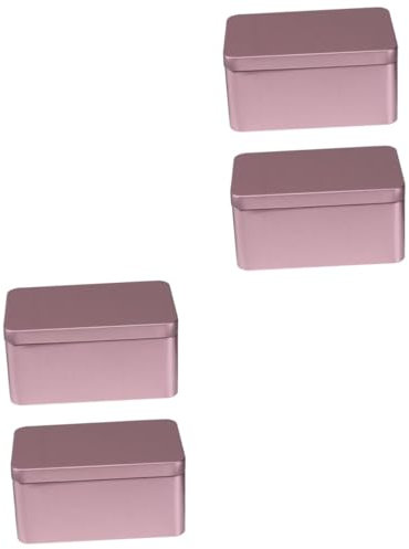 MAGICLULU 4 Pièces de garde-manger à pour en maison boite rangement boite de rangement caisse rangement coffre de rangement boîte à