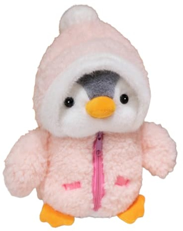 champracer Pinguin Kuscheltier, Süß Pinguin Plüschtier, Stofftier Schmusetier zum Kuscheln Spielen, Wohnungseinrichtung, Dekorative Requisiten für Jungen und Mädchen (Rosa)