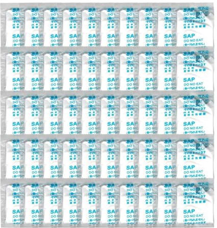 50 Packs Portable Toilet Coagulant Portable Coagulant For Toilet Camping Toilet Gel Poo Gel For Portable Toilet Wee Bags For Camping Urine Absorbent Powder