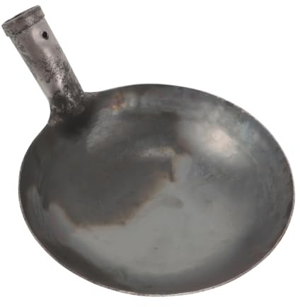 NUOBESTY Pala de Hierro Resistente para Limpieza de Lodos y Pozos Sépticos Reutilizable y Fácil de Limpiar Cucharón Vertical para Trabajo Agrícola y Jardinería
