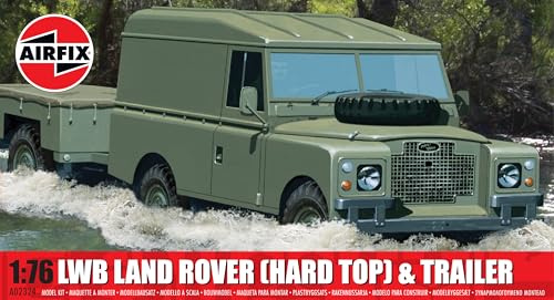 Airfix A02324 Modellbausatz LWB Landrover & Trailer
