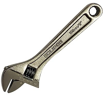Eclipse Professional Tools ADJW6S Clé à molette de 6 avec manche standard