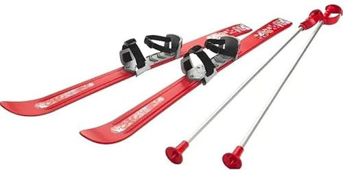 Plastkon Kinder Ski Baby, rot, 90 cm