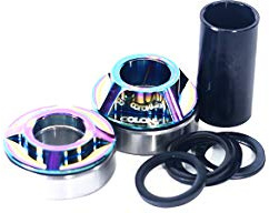 Centrano Colony BMX Tretlager Rainbow Anodise 19mm