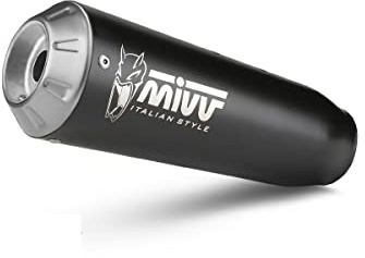 Mivv Scarico Completo per KEEWAY RKF 125 2021 > 2022 X-M1 BLACK ORIGINAL