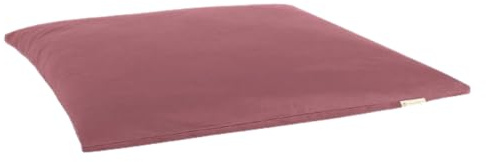 Lotuscrafts Meditationsmatte Zabuton Deluxe - Extra Dick - Meditationskissen Unterlage für entspannte Meditation - Waschbarer Bezug aus 100% Baumwolle - GOTS Zertifiziert