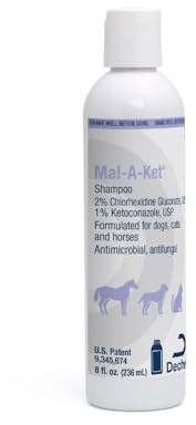 Mal-A-Ket Shampoo for Dogs and Cats, 8 oz