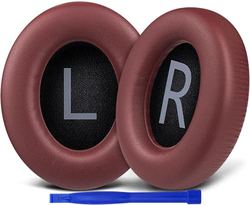 SOULWIT Ersatzpolster Ersatz Ohrpolster für Bose 700 (NC700 NC 700) Noise Cancelling Kopfhörer Headphones,Earpads Polster mit weicherem Leder und Lärmreduzierender Schaumstoff,Qualität Zubehör