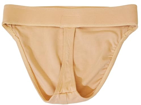 s.lemon Dance Belt, Cotton Ballerina Dance Briefs Male Ballet Thong for Boys Men 19 Beige