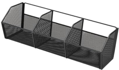 KESOTO Ginger Garlic Storage Bins Potato Onion Basket Fruit Basket Snack Fruit Veggie Basket, Single Layer