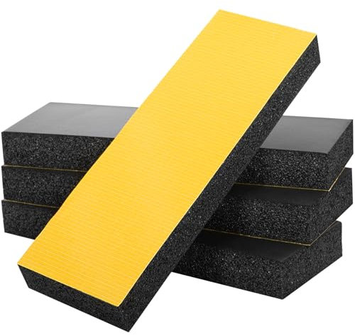 RDDAIPE 4pcs Garagen Wandschutz, 30 * 10 * 3cm Türschutz Garage Selbstklebend Kantenschutz Schaumstoff, Garage Wandschutz, Kantenschutz Garage, Türkantenschutz für Autotüren, Garage, Carport Auto