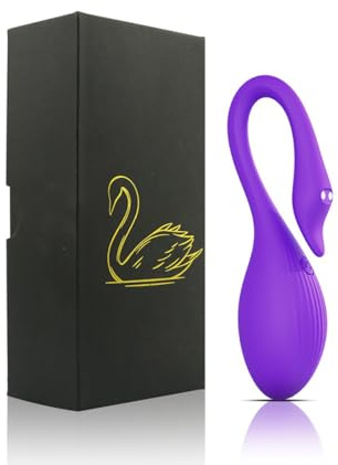 JFRong Tragbarer Butterfly Vibrator mit APP und 9 Vibrationsmodi für sie Leise stark Vibro ei G-Punkt Klitoris stimulator Analvibrator Höschen vibratoren Erotik Sex Toy für Frauen Paare Solo(Lila)