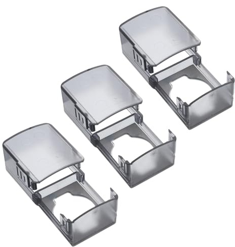 PAMINGONO 3 Protectores De Cerradura Antibloqueo Para Puertas Infantiles Ideales Para La Habitación Del Bebé Incluye Cubierta De Seguridad Para Manija De Puerta Protección Infantil Y