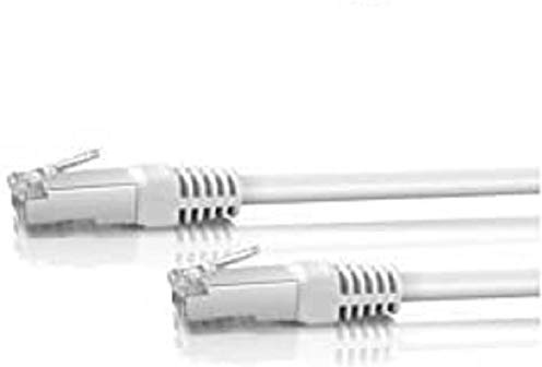 Qoopro Cable Red RAPIDA LAN RJ45 CAT6E ETHERNET 10/100/1000MBPS 20 Metros