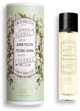 Panier des Sens - Eau de Toilette - Jazmín para mujer - Fragancia floral - Perfume natural de larga duración - Cabello y cuerpo - Apto para veganos - Eau de Parfum Made in France - 50ml