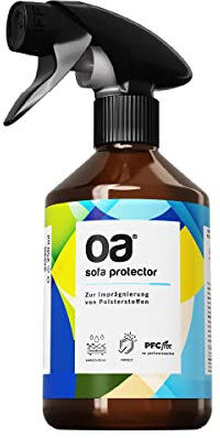 OA Sofa Protector Imprägnierspray (250ml) - 100% PFC frei und vegan - Wirksame Imprägnierung für Textil und Polster - Imprägnierung für Sofa, Imprägniermittel für Textilien - Nano Spray