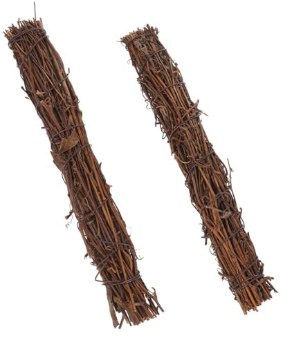 GOOHOCHY 2stücke Rattan Kranz DIY Bastelset Natürliche Weinreben Wreaths Für Kreative Dekoration Für Hochzeiten Feiertage Und Gemütliche Atmosphäre