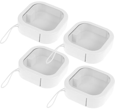 COLLBATH Scatola Organizer Per Elastici Chioma Custodia Gioielli Multifunzione Scatola Orecchini Visibile Porta Scrunchie Riporre Elastici