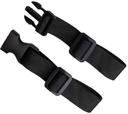 VEKEK Adjustable Chest Strap for Backpack and Rucksacks,Adjustable Chest Strap Backpack Straps Sternum Strap Chest Harness Chest Belt with Buckle for Kids Hiking(black)