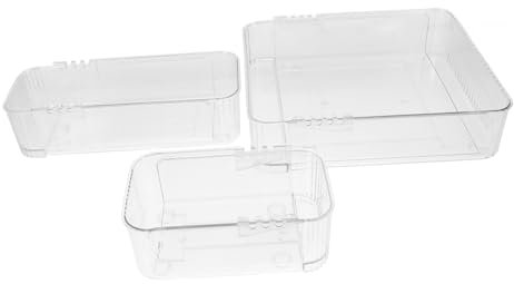 Alipis Besteck-organizer-tablett Erweiterbares Schubladen-organizer-set für Utensilien Make-up Schmuck Kommode Aufbewahrung