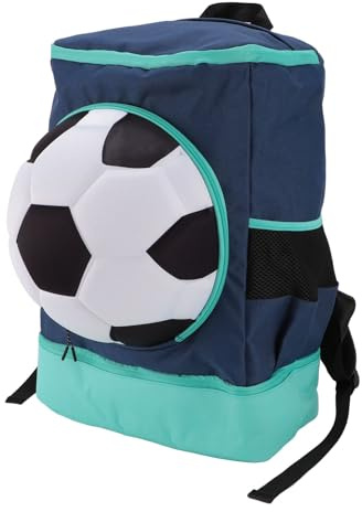 Fotbollsväska, Fotbollsryggsäck med Skofack för Aktiviteter (Barnstorlek (passar bollstorlek 4))