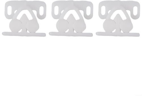 Allthingstore Pestillo de plástico ABS para puerta de barco, 3 unidades, accesorios para gabinetes, gabinetes y muebles