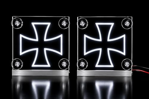 LED Scheibenschilder 15x15 cm 12V/24V für LKW – 27 Designs