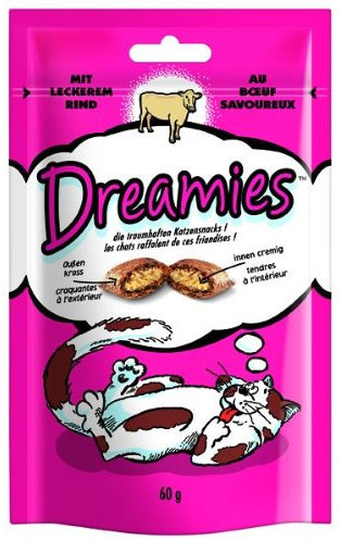 Dreamies Katzensnack Rind 60g