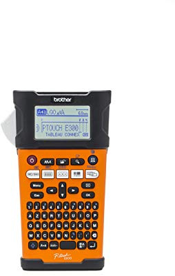 Brother PT-E300VP - Etichettatrice professionale industriale, larghezza di stampa fino a 18 mm, simboli elettrici, con valigetta di trasporto