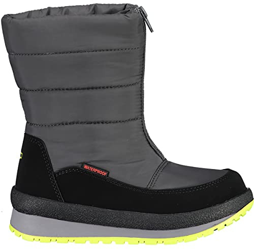 CMP KIDS RAE SNOW BOOTS WP, Stivali da Neve, Unisex - Bambini e ragazzi, Nero (Titanio), 38 EU