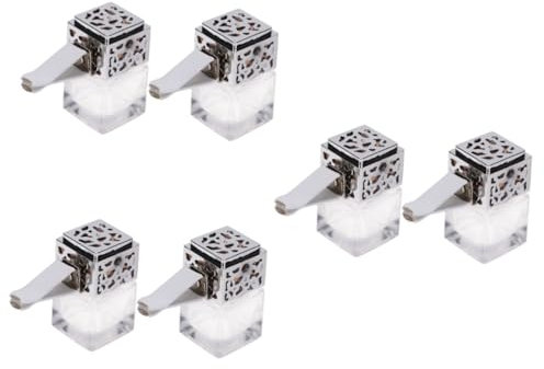SOLUSTRE 6 Stk Entlüftungsclip Halter für im Auto Diffusoren für ätherische Öle auto luftentfeuchter car humidifier Dekor Auto Diffusor Luftauslass entlüften Zubehör