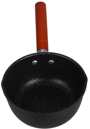 CIYODO Marmite Fonte Avec Anse Casserole Antiadhésive Pour Cuisine Petite Marmite Polyvalente Pour Soupes Et Aliments