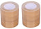 Lurrose Lot De 2 Rouleaux De Plinthes Panneaux D'Affichage Décalcomanies D'Angle À Double Paroi Garnitures De Calfeutrage Moulures De Base Ruban De Calfeutrage Deux Bandes