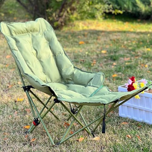 Verstellbarer tragbarer Camping-Lounge-Sessel – kompakter Schlafstuhl mit Tragetasche für Outdoor-Reisen, Angeln, Wandern & Entspannung zu Hause – ideal für Erwachsene & Komfortsucher