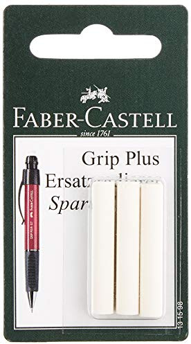 Faber-Castell Spare Eraser for Grip Plus Pencil (Pack of 3)
