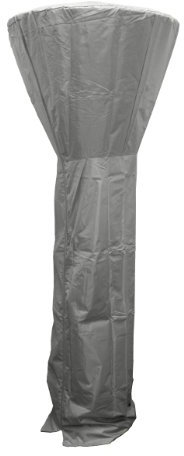 Hiland HVD-CVR-S Caleta alta para calentador de patio, 87 pulgadas, color plateado