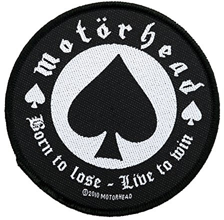 Motörhead Aufnäher - Born To Lose Patch - Gewebt & Lizenziert !!