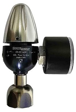 Druckminderer Co2 für nachfüllbare Flaschen (1 Manometer)