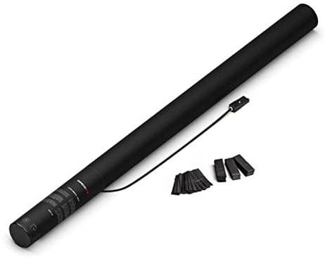 Konfetti Kanone 80cm schwarz, elektrisch